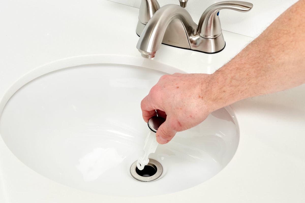 Lavabo gider hattı kontrolü